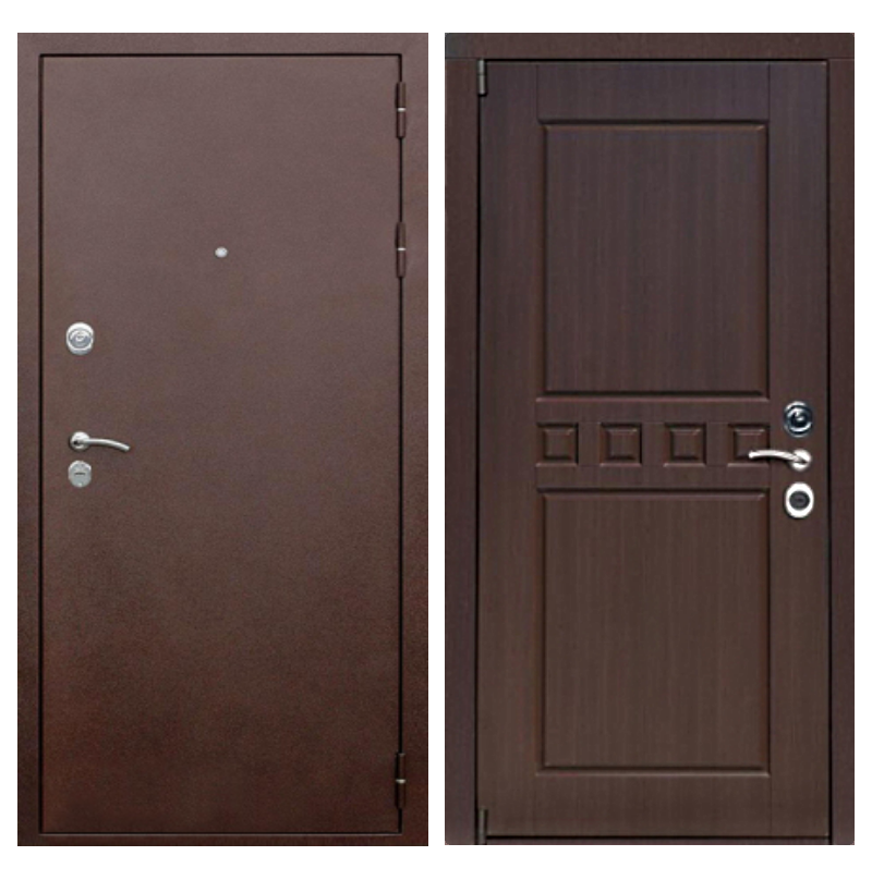 Входная дверь на дачу Порошок/МДФ 3079