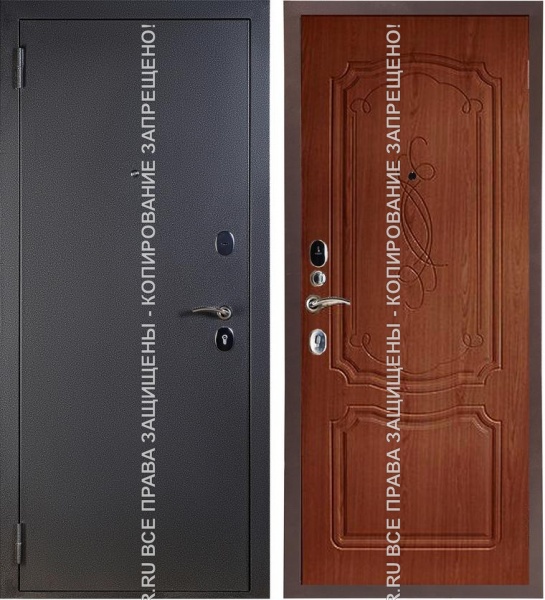 Дверь стальная входная взломостойкая МДФ/МДФ 3111 Дверь стальная входная взломостойкая МДФ/МДФ 3111